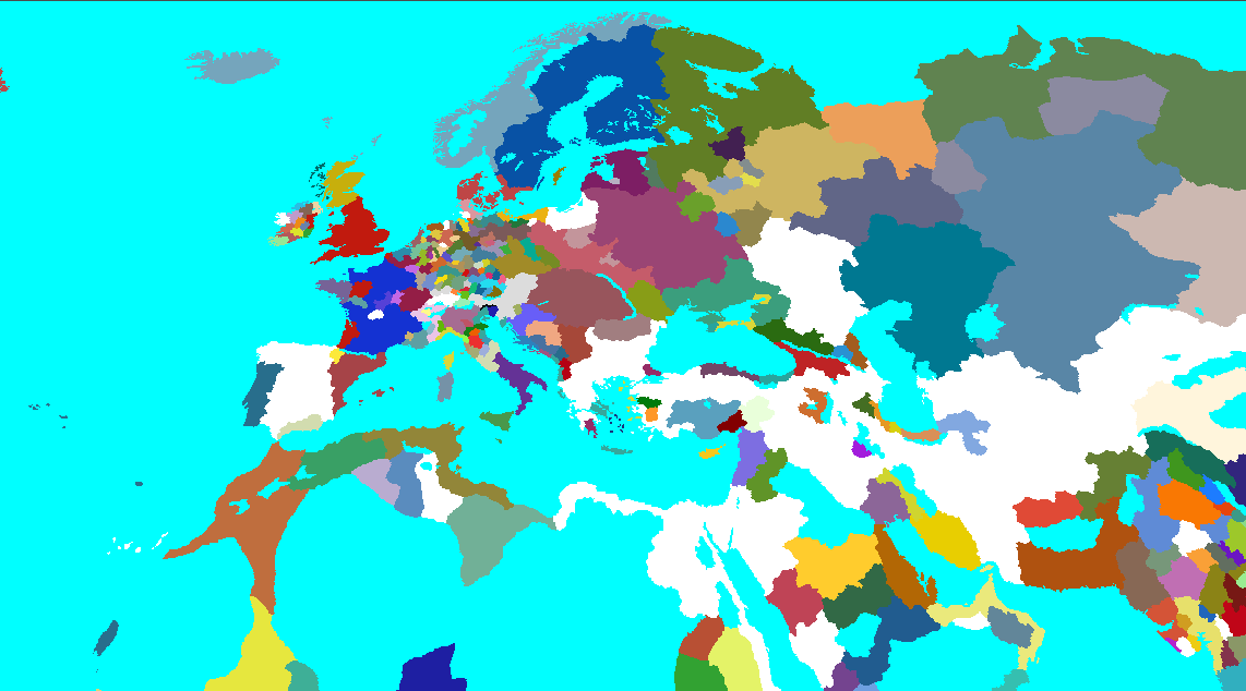 Third iteration of political rendering showing progress toward final implementation